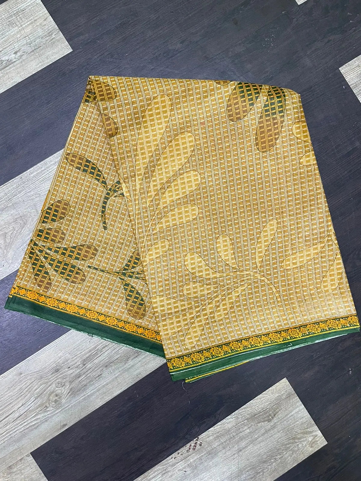 Cotton printed saree Putul's fashion