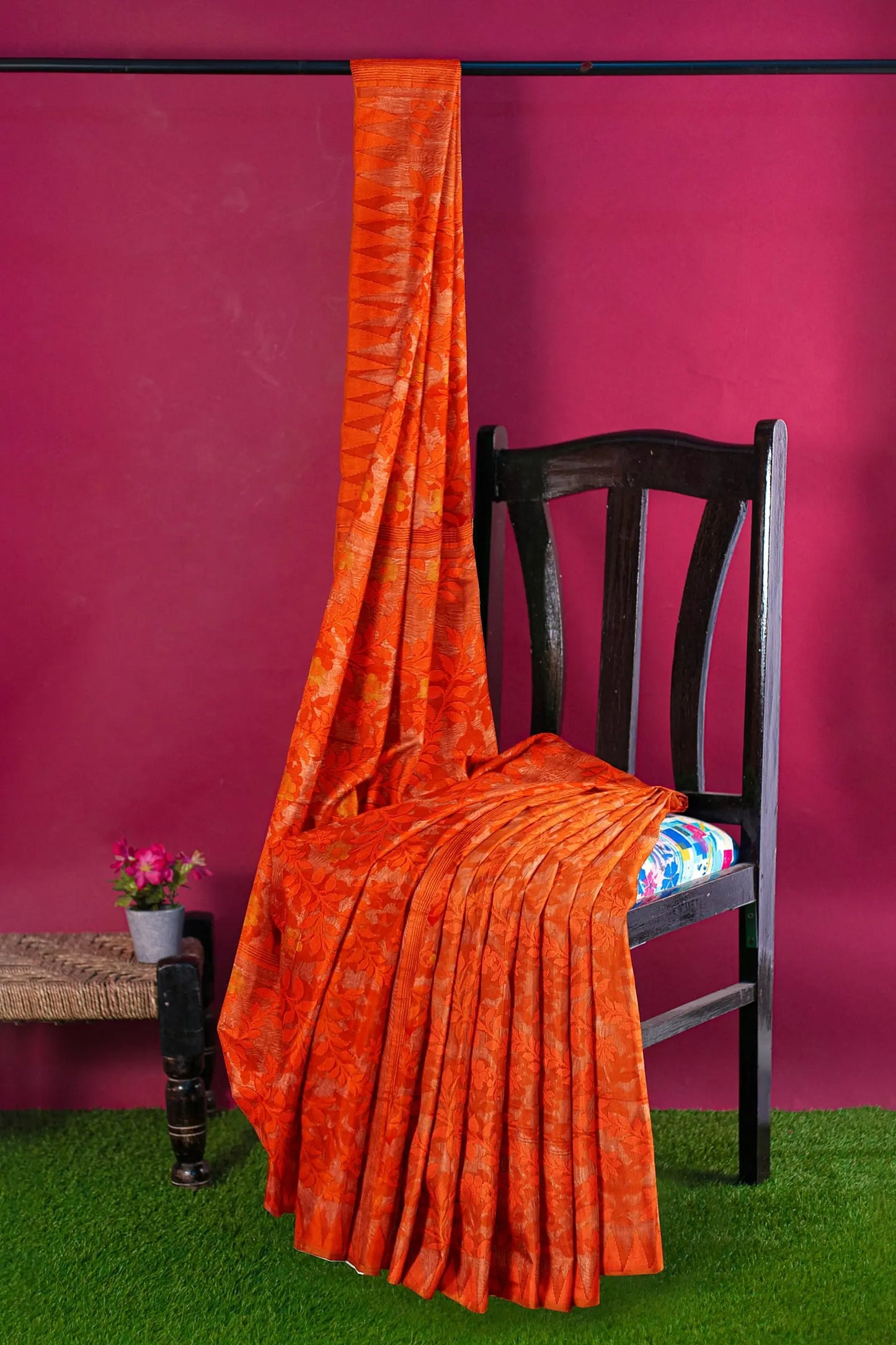 Dhakai Jamdani saree of Bengal My Store