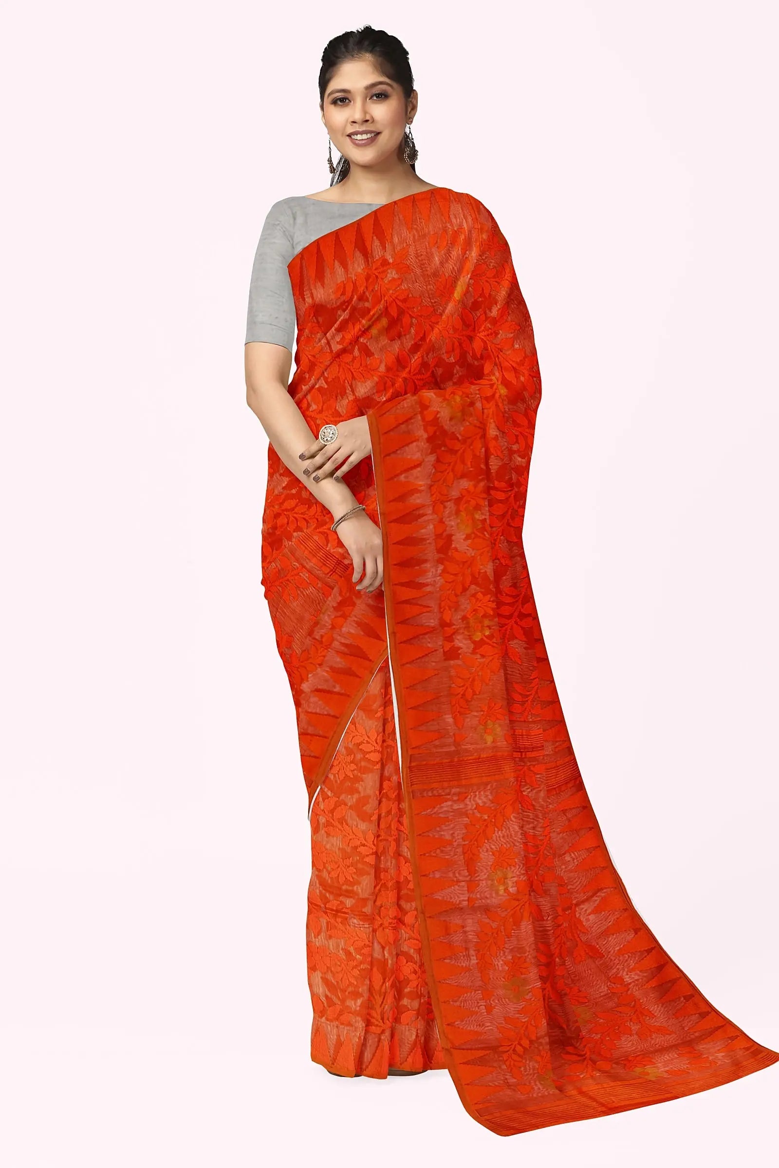 Dhakai Jamdani saree of Bengal My Store