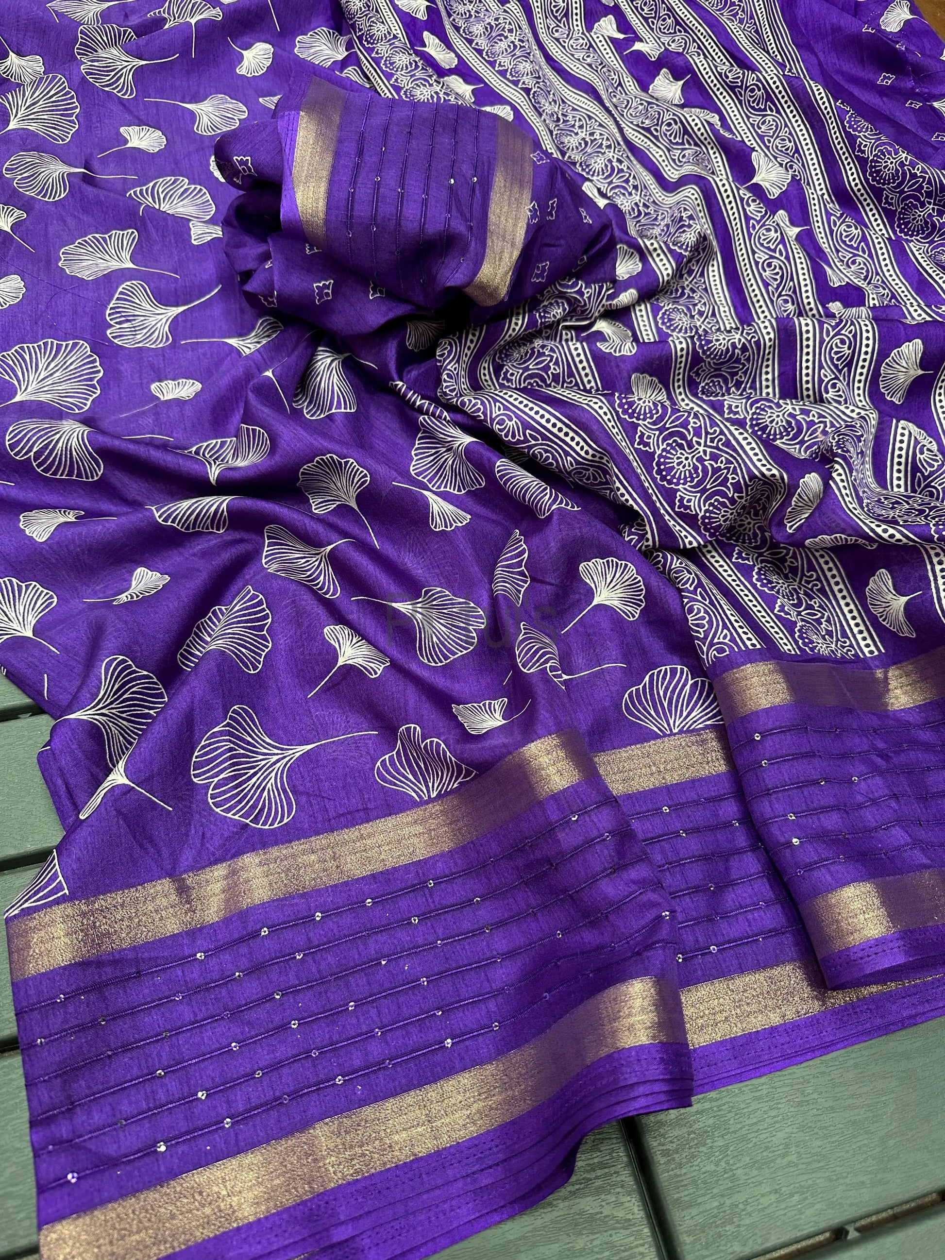 Dola silk with sequins saree Putul's Fashion