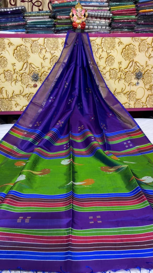 Kolakhetra Bishnupur silk saree, A heritage collection of Bengal