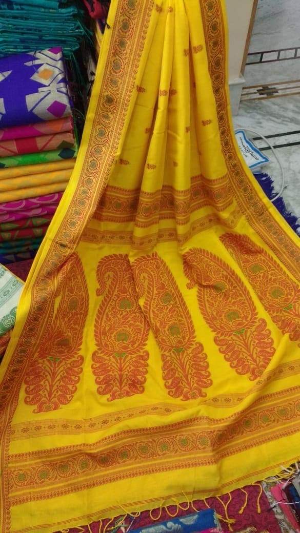 Cotton Baluchori saree, An elegance of Bengali heritage saree