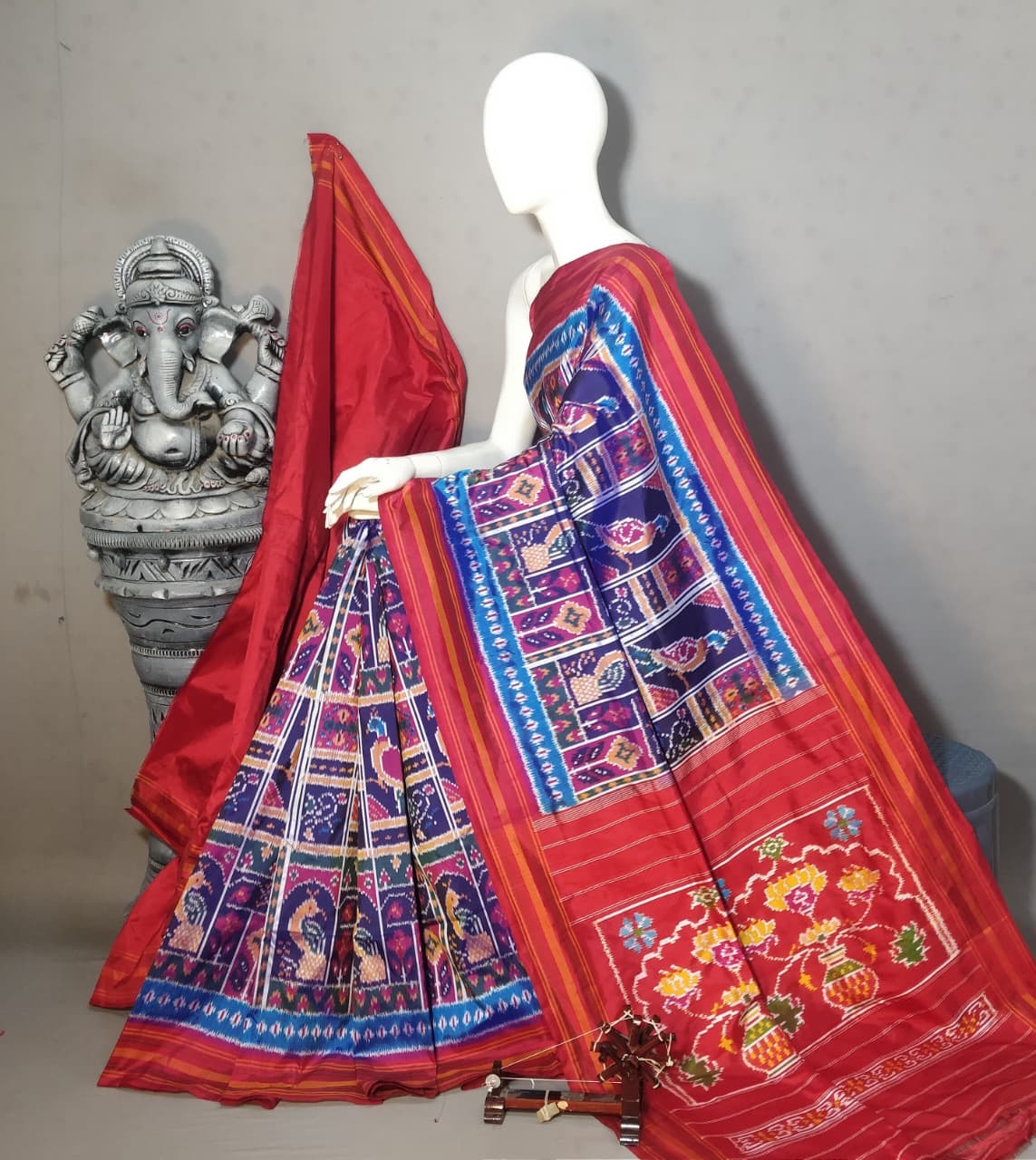 IKKAT MADTHASU PATOLA — DESIGNER SILK