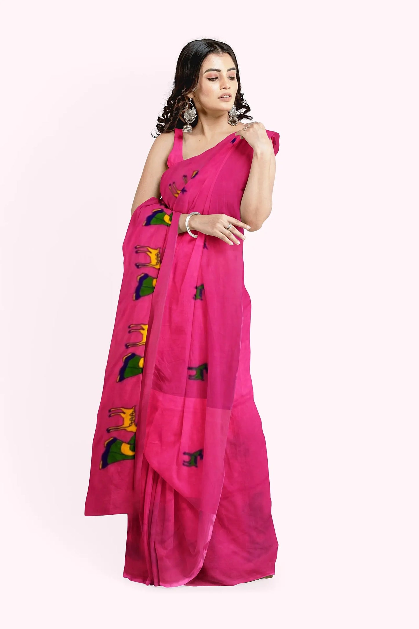 Handloom cotton silk saree, Shakuntala saree My Store