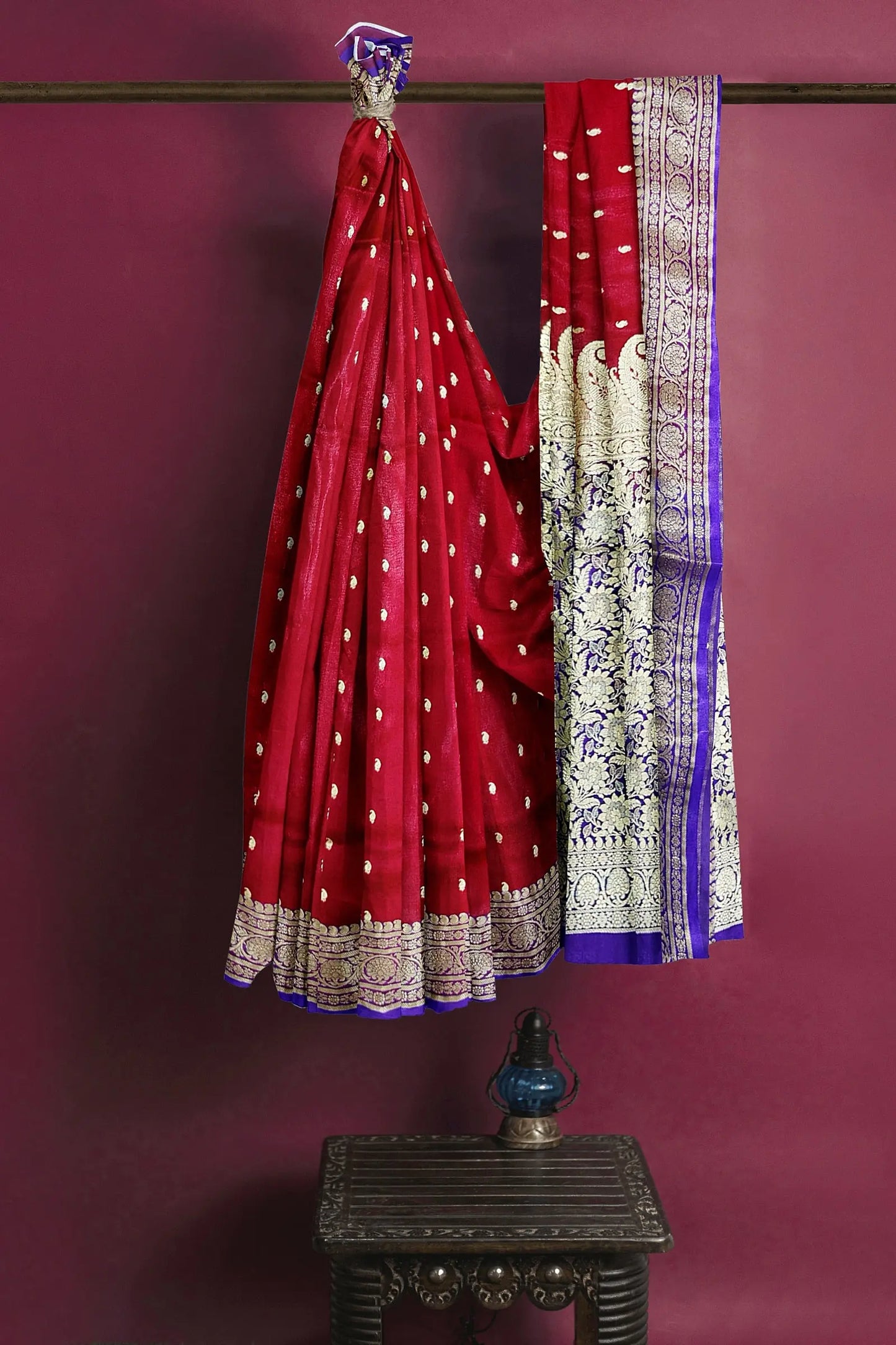 Katan Banarasi silk saree PUTULS fashion