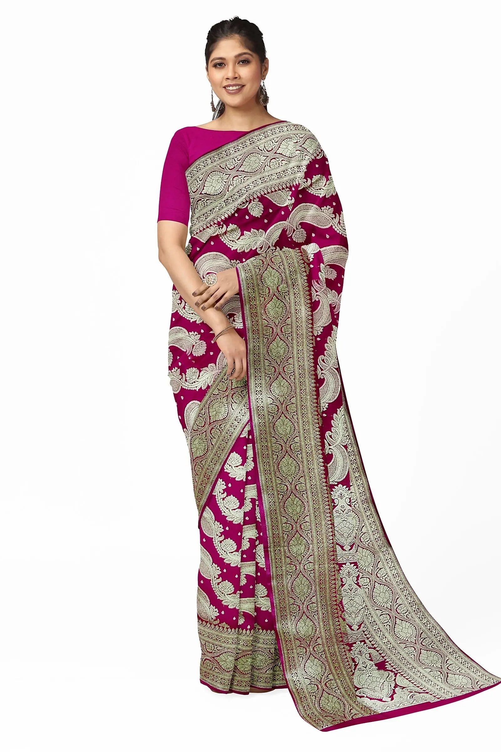 DESIGNER KORIAL BANARASI SILK SAREE... - Tropa's Shopping | Facebook