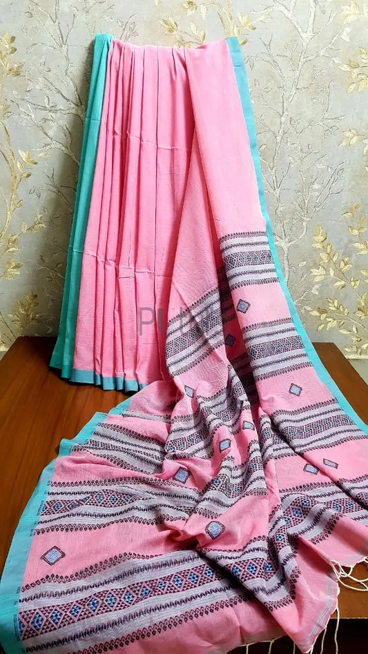 Khadi cotton Jamdani of Bengal Putul's Fashion