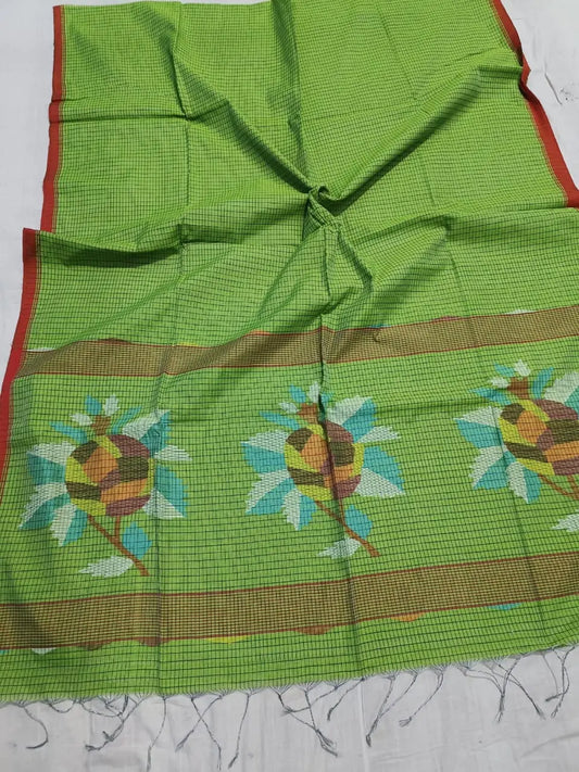 Kolkata slab cotton saree Putul's Fashion