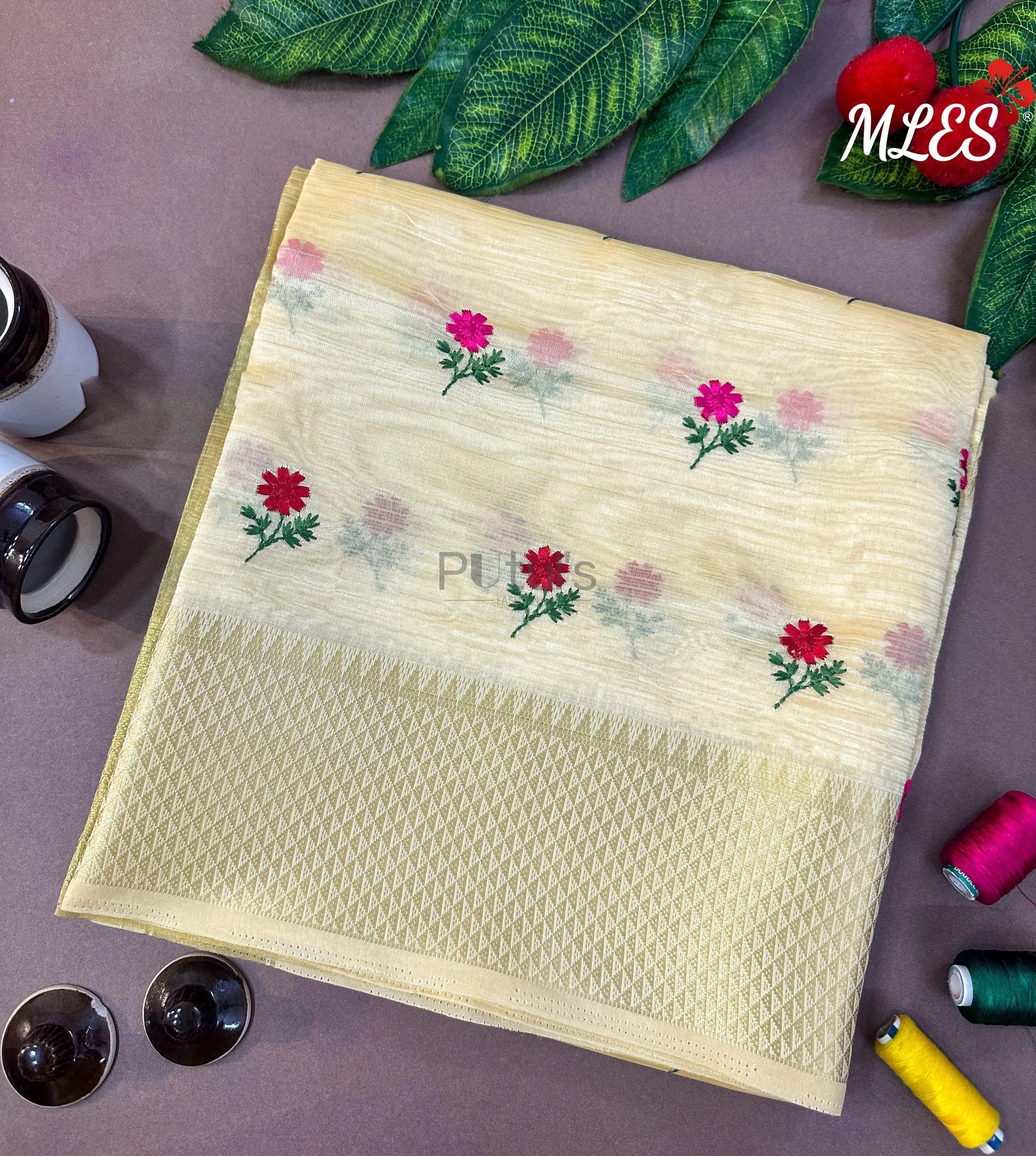 Organza tissue soft silk saree Putul's Fashion