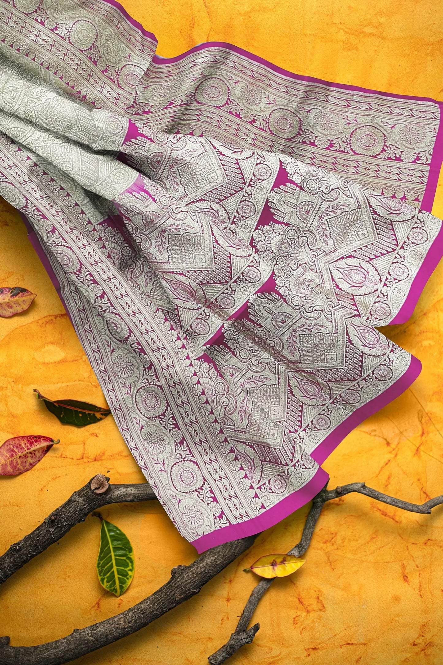 Pure Banarasi silk saree Putul's fashion