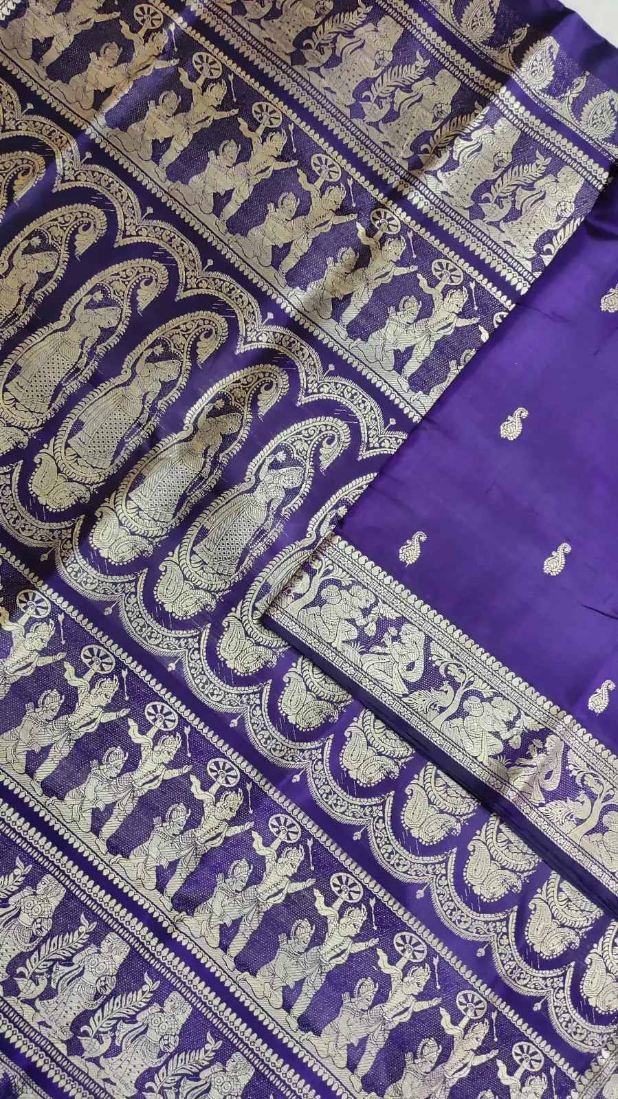 Baluchari silk saree of Bengal Original Saree Putul's fashion