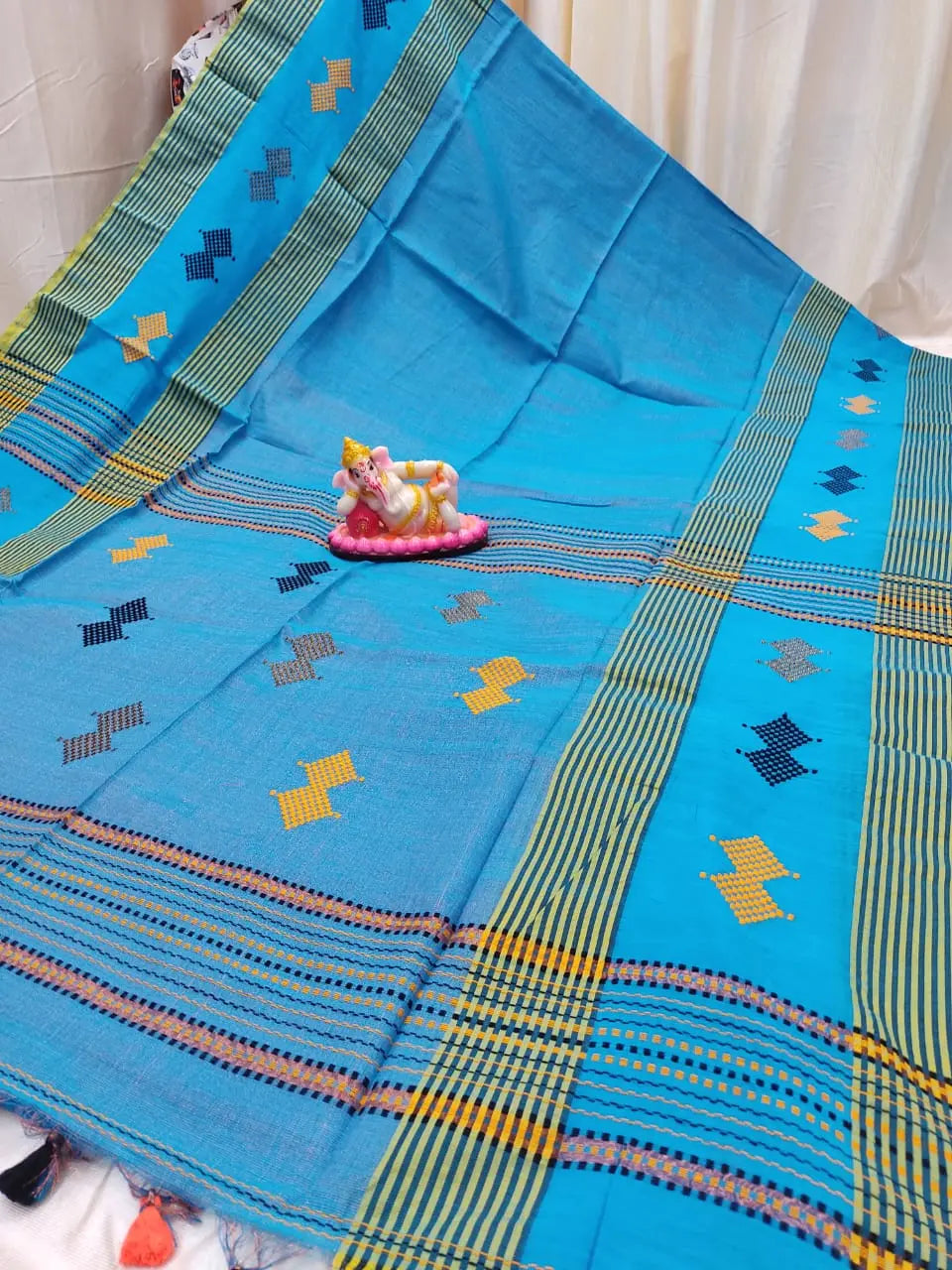 Khadi tissue cotton saree Putul's fashion