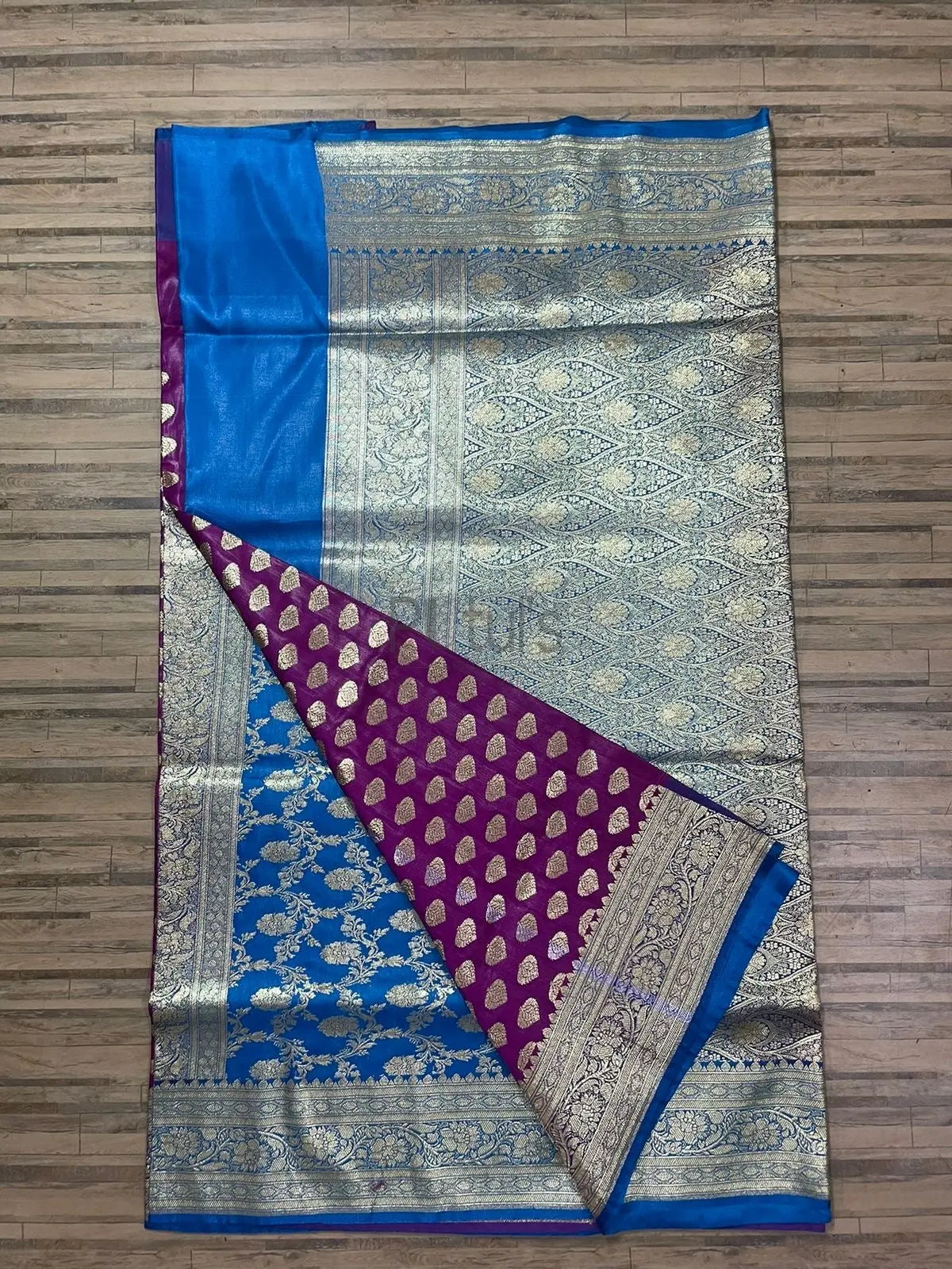 banarasi silk saree patli pallu Putul's Fashion