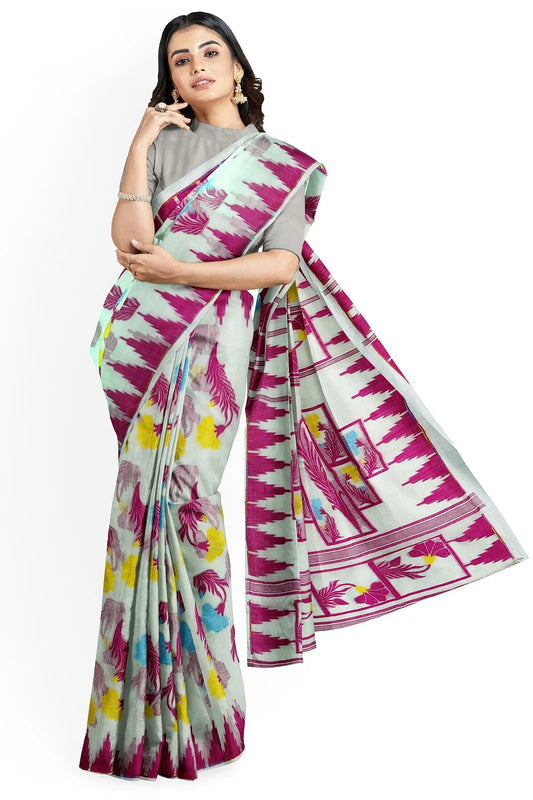 Bengal Jamdani SS Lata White
