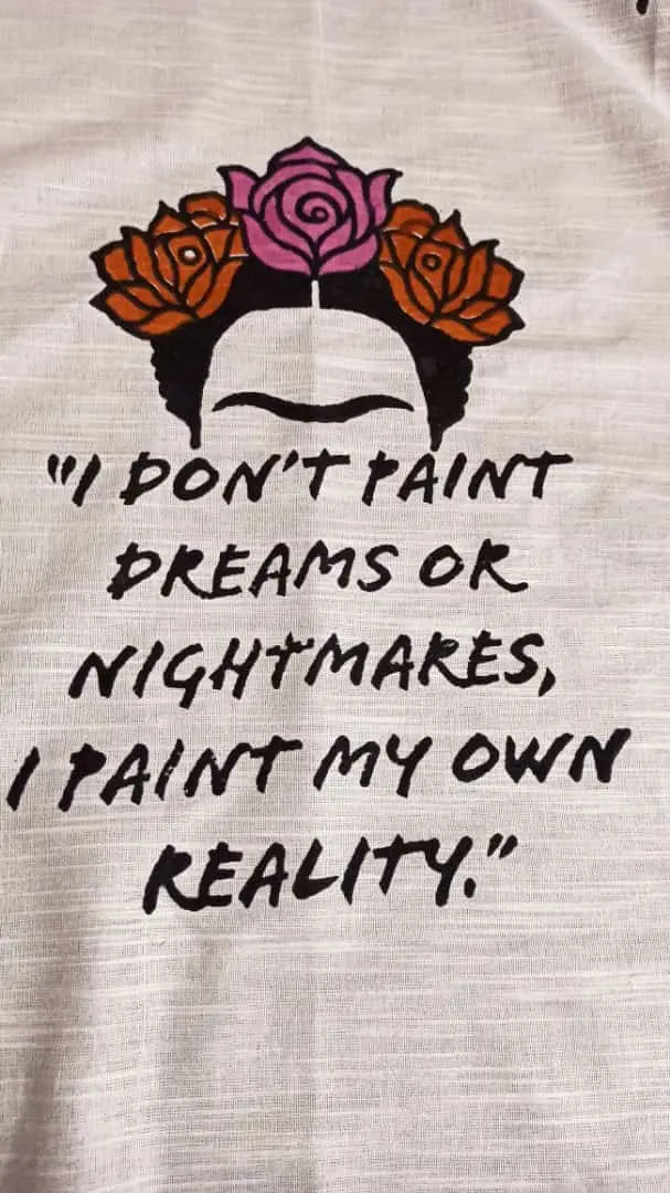 Block print saree of Bengal signature saree..Frida Kahlo Putul's fashion