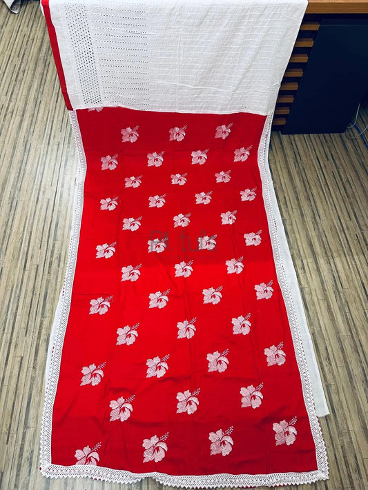 Hakoba joba jamdani fusion saree Putul's Fashion