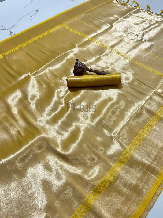 Chiniya silk with blouse piece Putul's Fashion