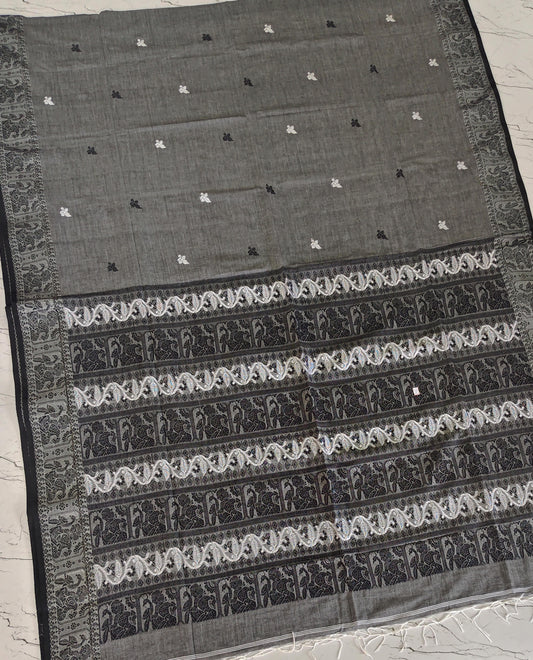 Cotton Baluchori saree