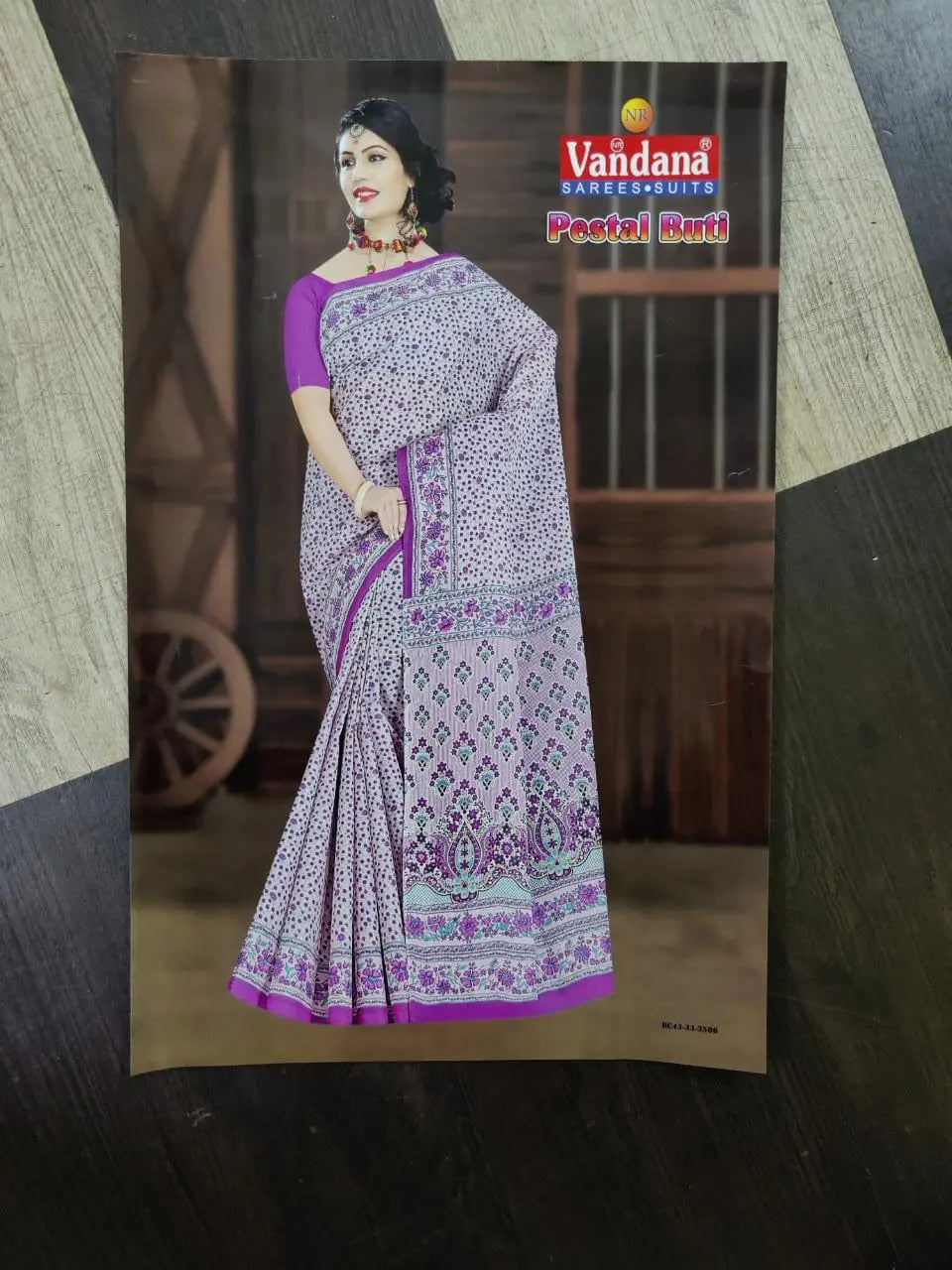 cotton printed saree Putul's fashion