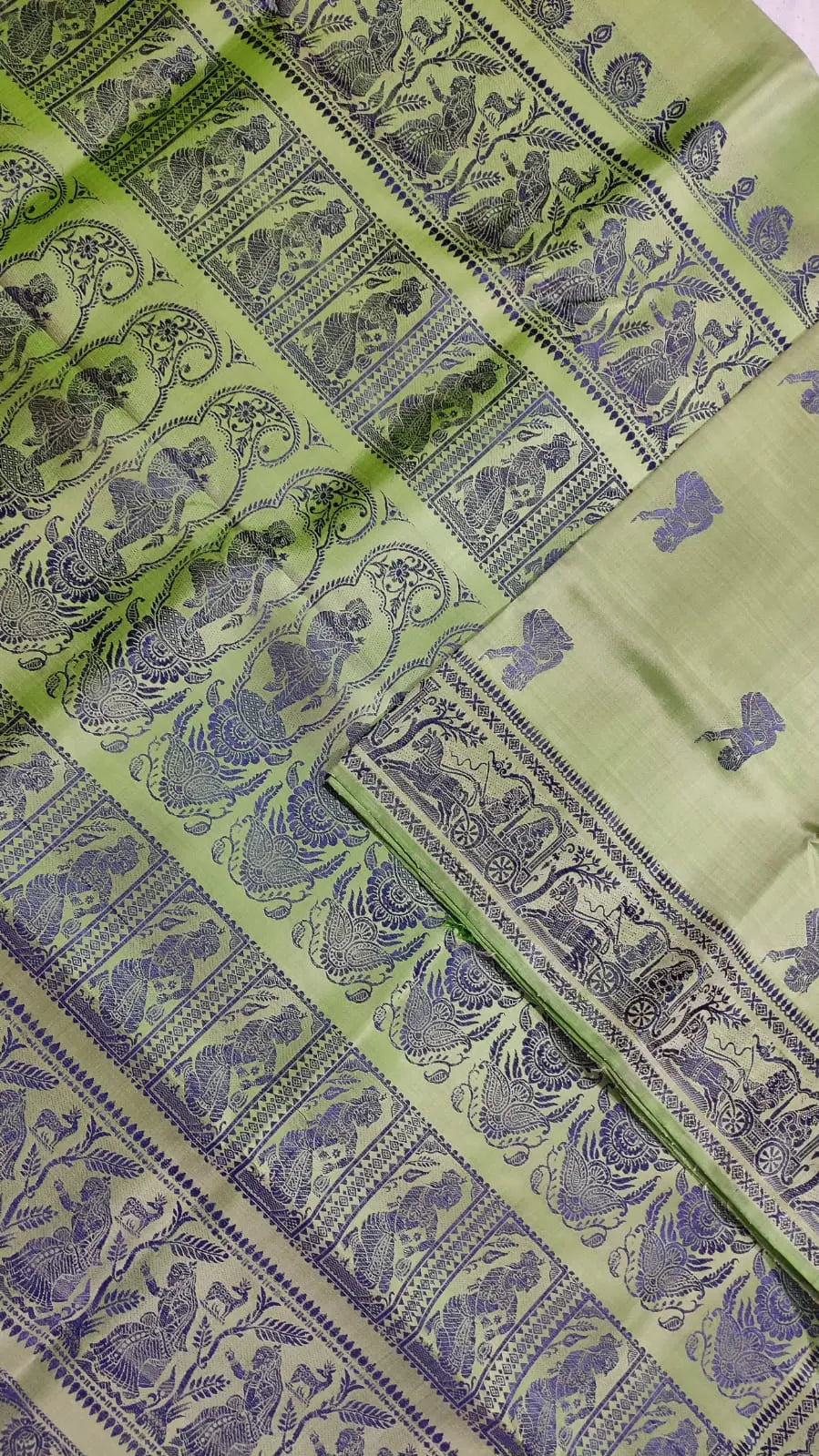 Baluchari saree of Bengal 