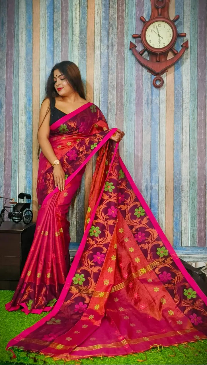 Tissue khadi handloom Putul's fashion