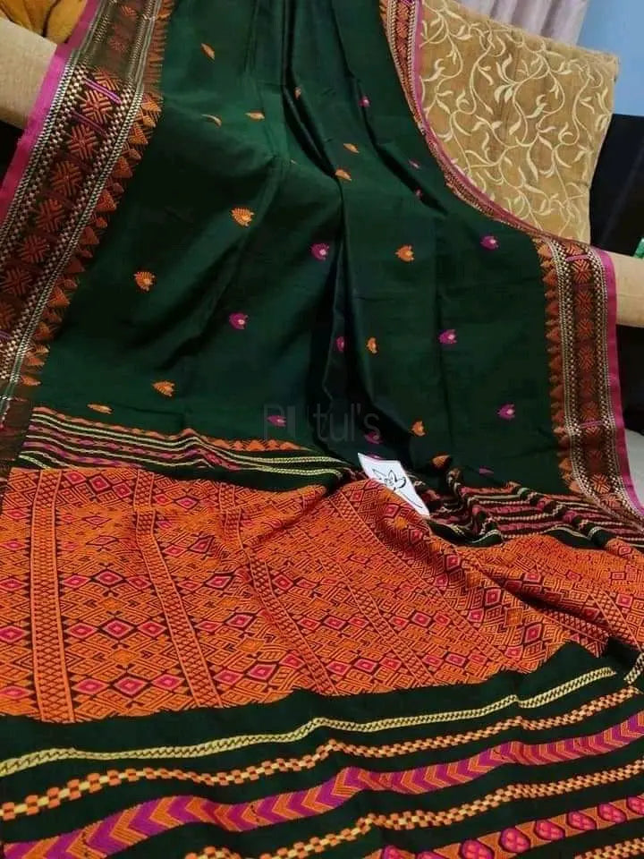 Assam kantha saree Putul's Fashion