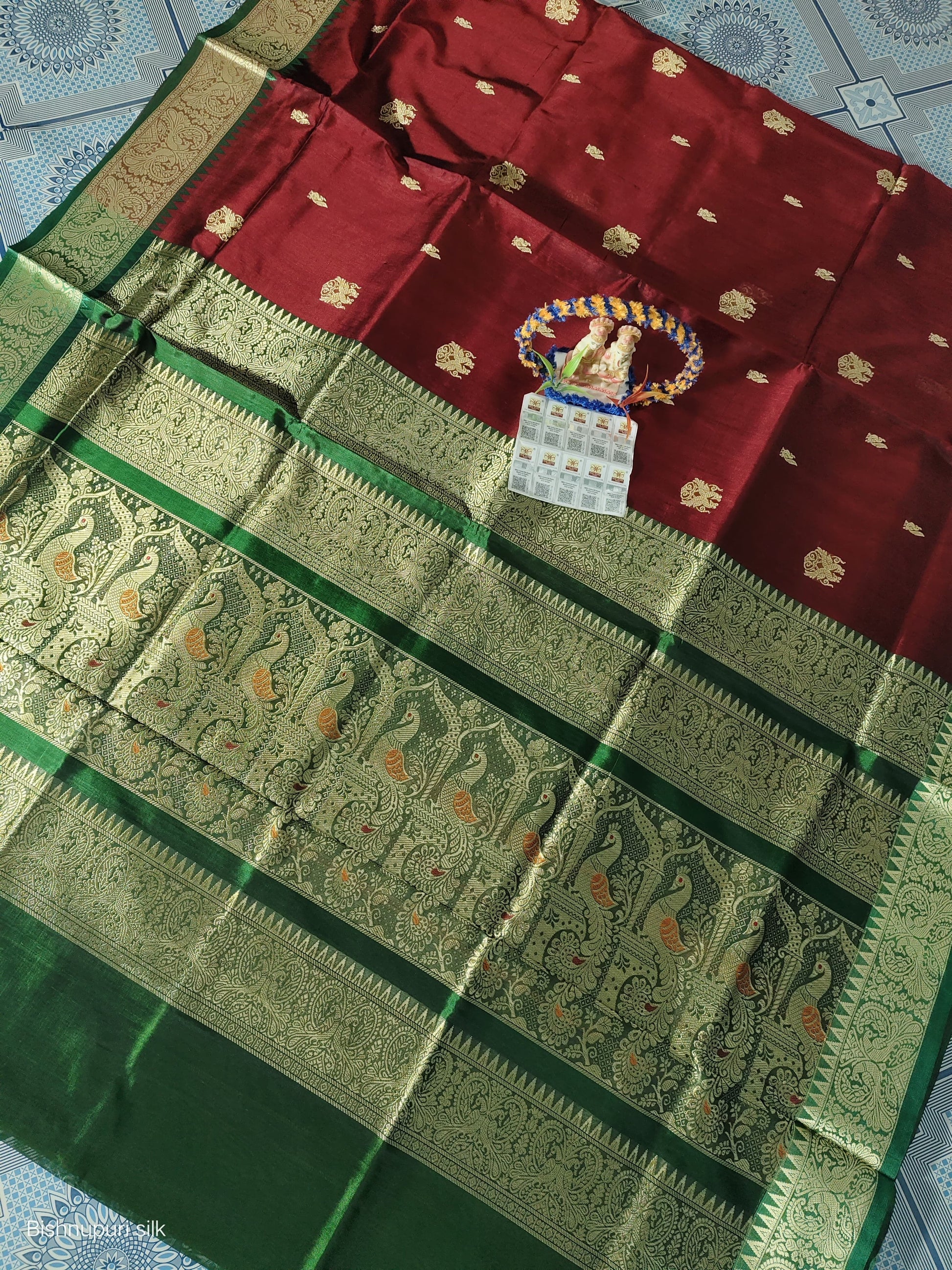 Elegant Madurai Silk Sarees with Gold Zari and Vibrant Colors Madurai silk