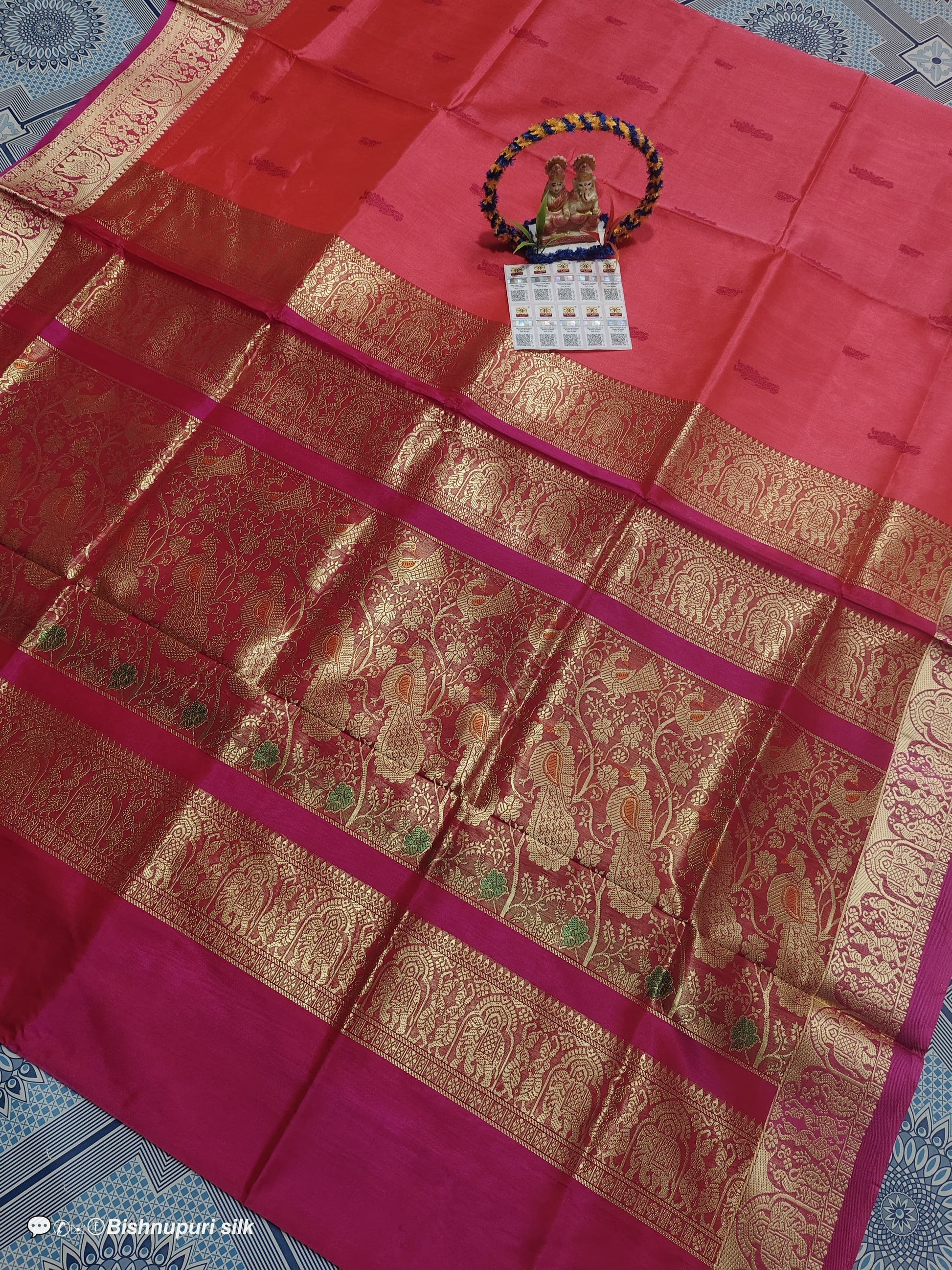 Elegant Madurai Silk Sarees with Gold Zari and Vibrant Colors Madurai silk