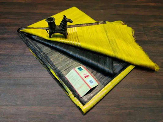 Tussar silk bi colour silk mark Putul's fashion