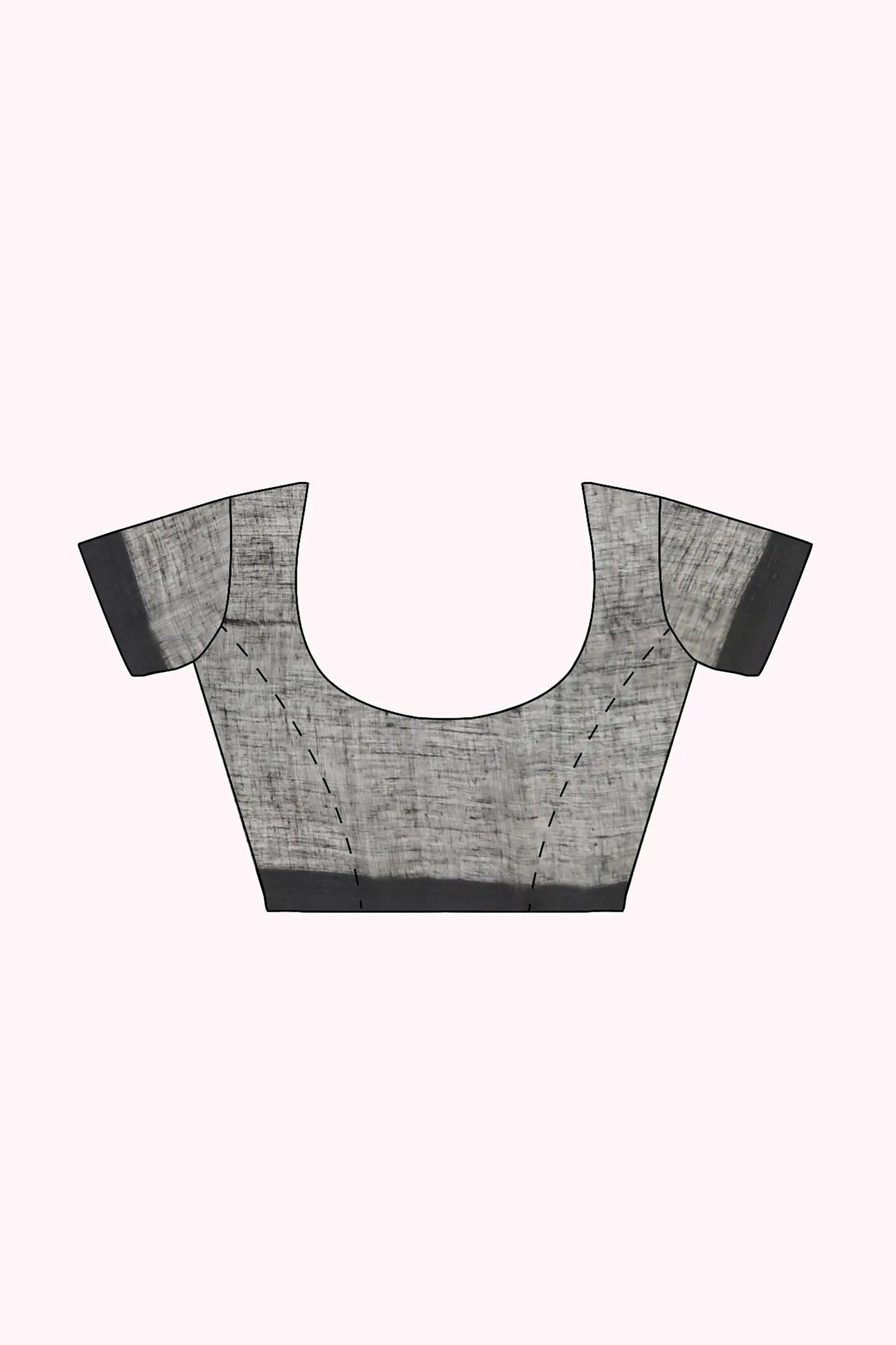 Linen Jamdani saree yellow My Store