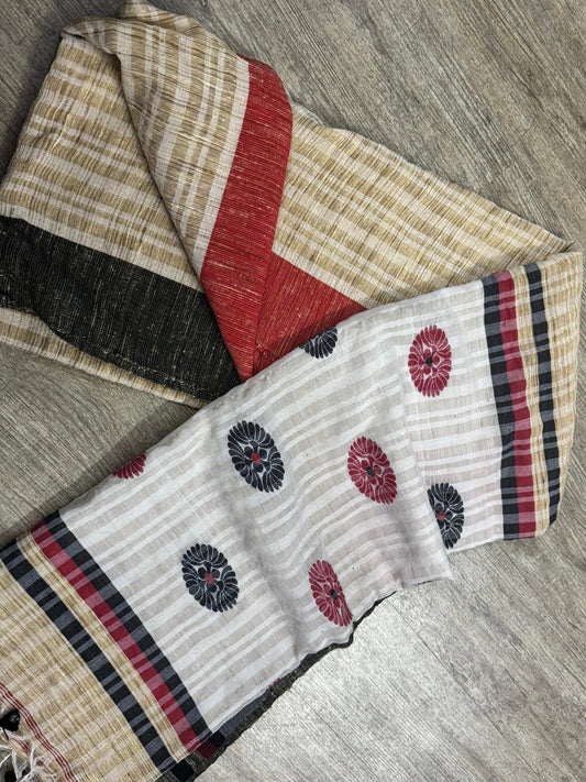 Ketiya saree jamdani pallu - ketiya saree