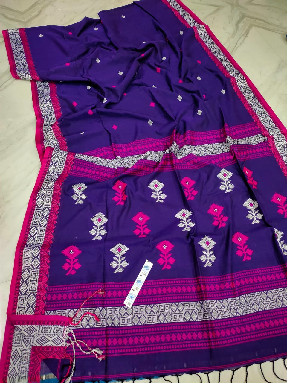 Kothakoli cotton saree - Purple