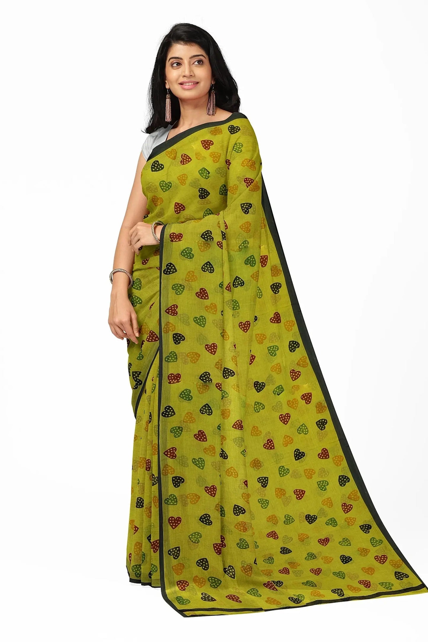 mal cotton saree love and love Putul's fashion