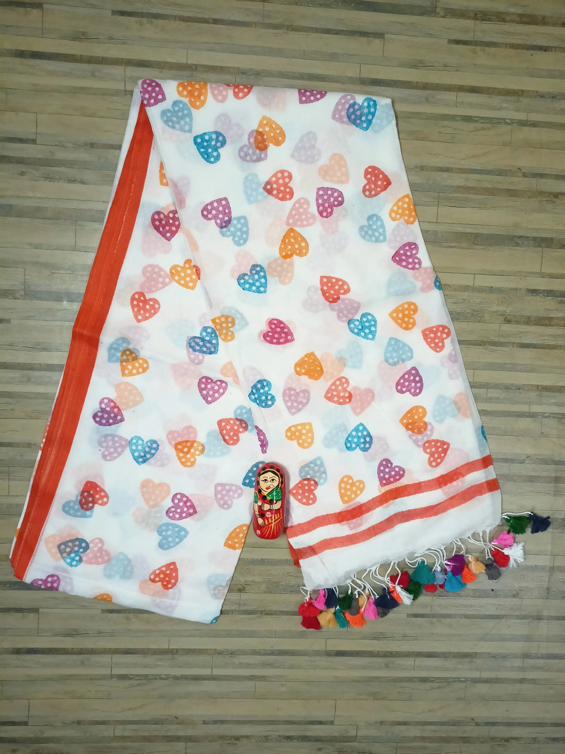 mal cotton saree love and love Putul's fashion