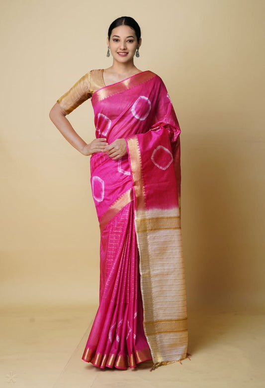 Mangalgiri shibori saree