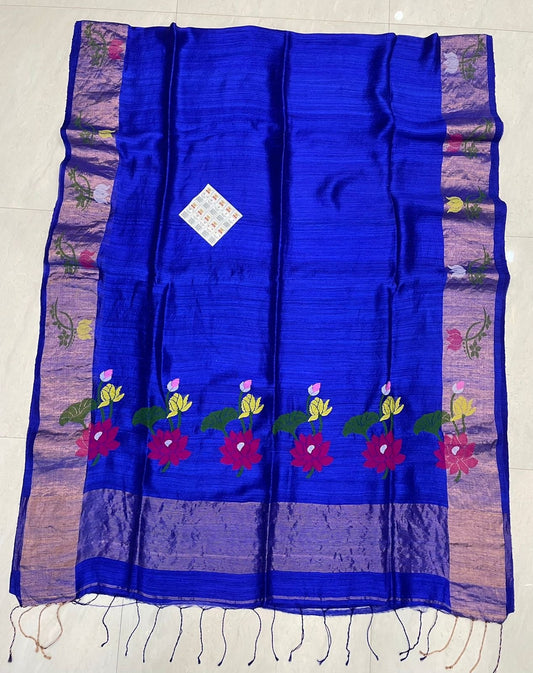 Resham bi wash matka jamdani saree A statement of Bengal culture